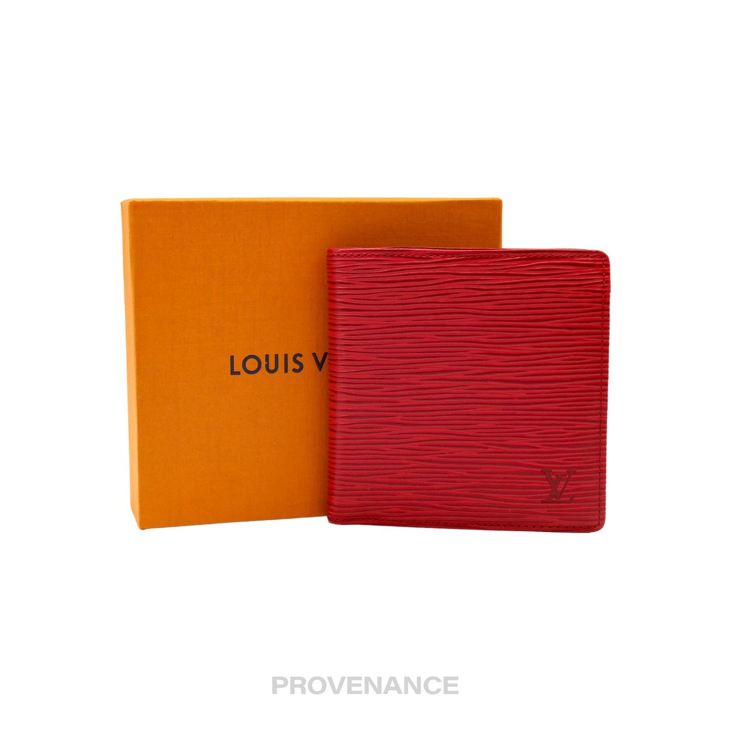 🔴 Louis Vuitton Marco Wallet - Red Epi Leather