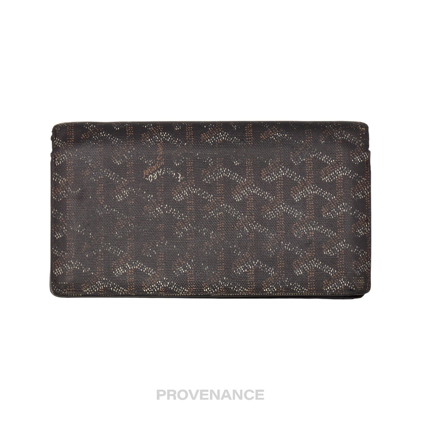 🔴 Goyard Richelieu Long Wallet - Black Goyardine