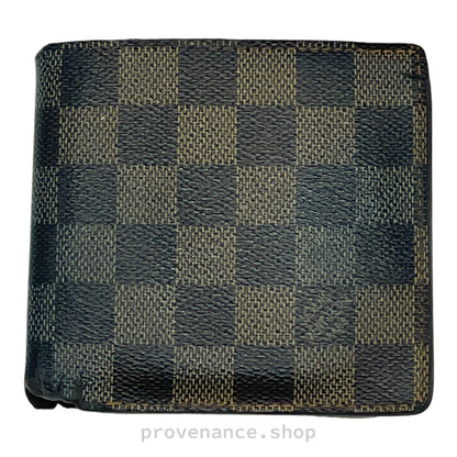 🔴 Louis Vuitton Marco Wallet - Damier Ebene