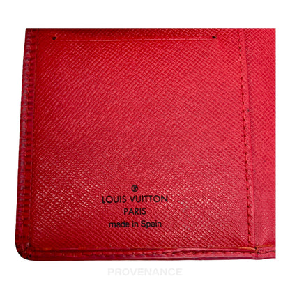 🔴 Louis Vuitton Long Wallet -  Red Epi Leather