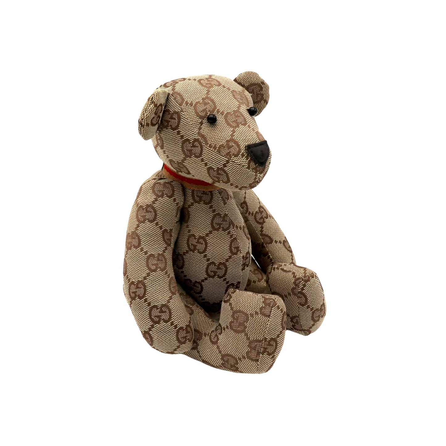 🔴 Gucci Teddy Bear - GG Canvas Tan