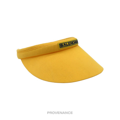 🔴 Balenciaga Logo Visor - Yellow