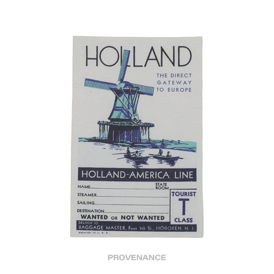 🔴 Louis Vuitton Ocean Liner Sticker Postcard - Holland