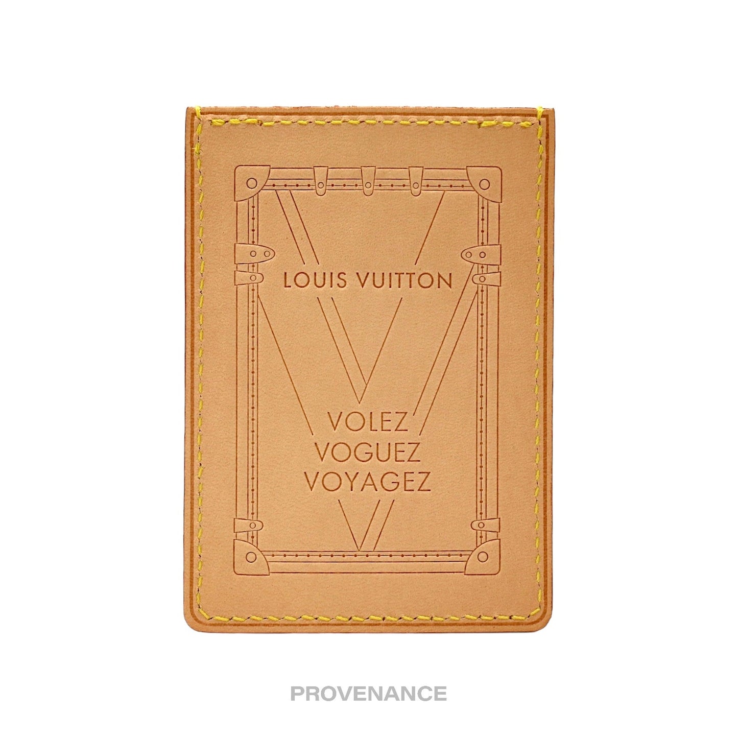 🔴 Louis Vuitton VVV Trunk Card Holder Wallet - VVN Leather