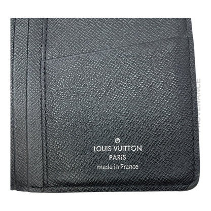 🔴 Louis Vuitton Brazza Long Wallet - Damier Graphite