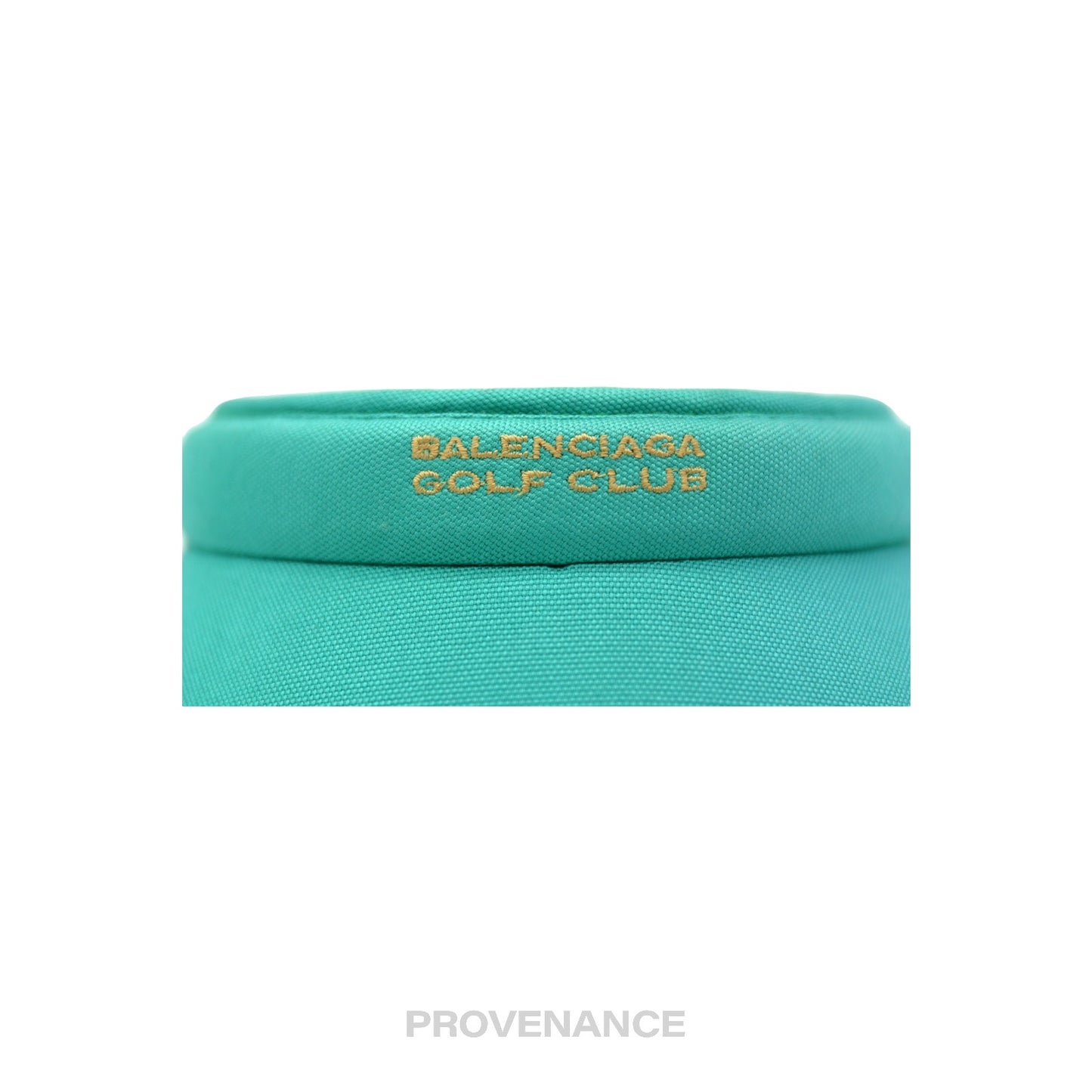 🔴 Balenciaga Golf Club Visor - Turquoise