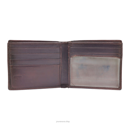 🔴 Fendi ID Bifold Wallet - FF Zucca