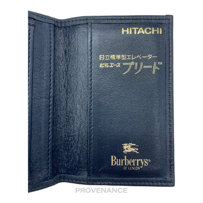 🔴 Burberry Card Holder Wallet - Hitachi