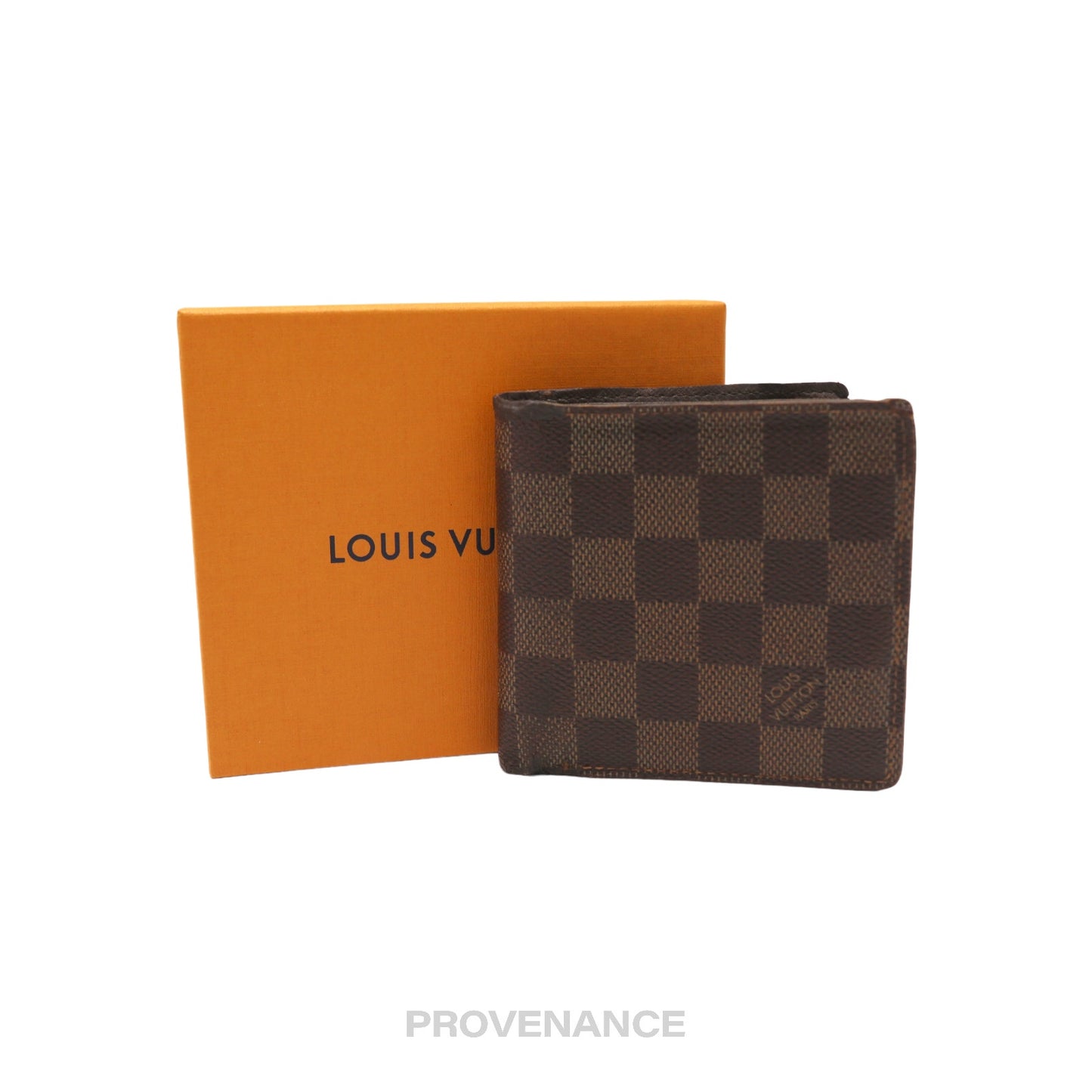 🔴 Louis Vuitton Marco Wallet - Damier Ebene