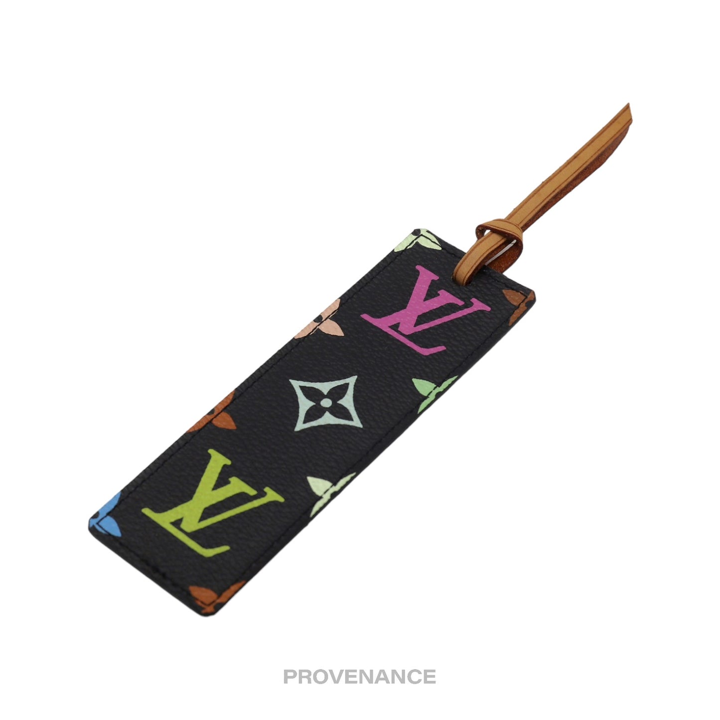 🔴 Louis Vuitton Takashi Murakami Bookmark - Monogram Multicolore Black