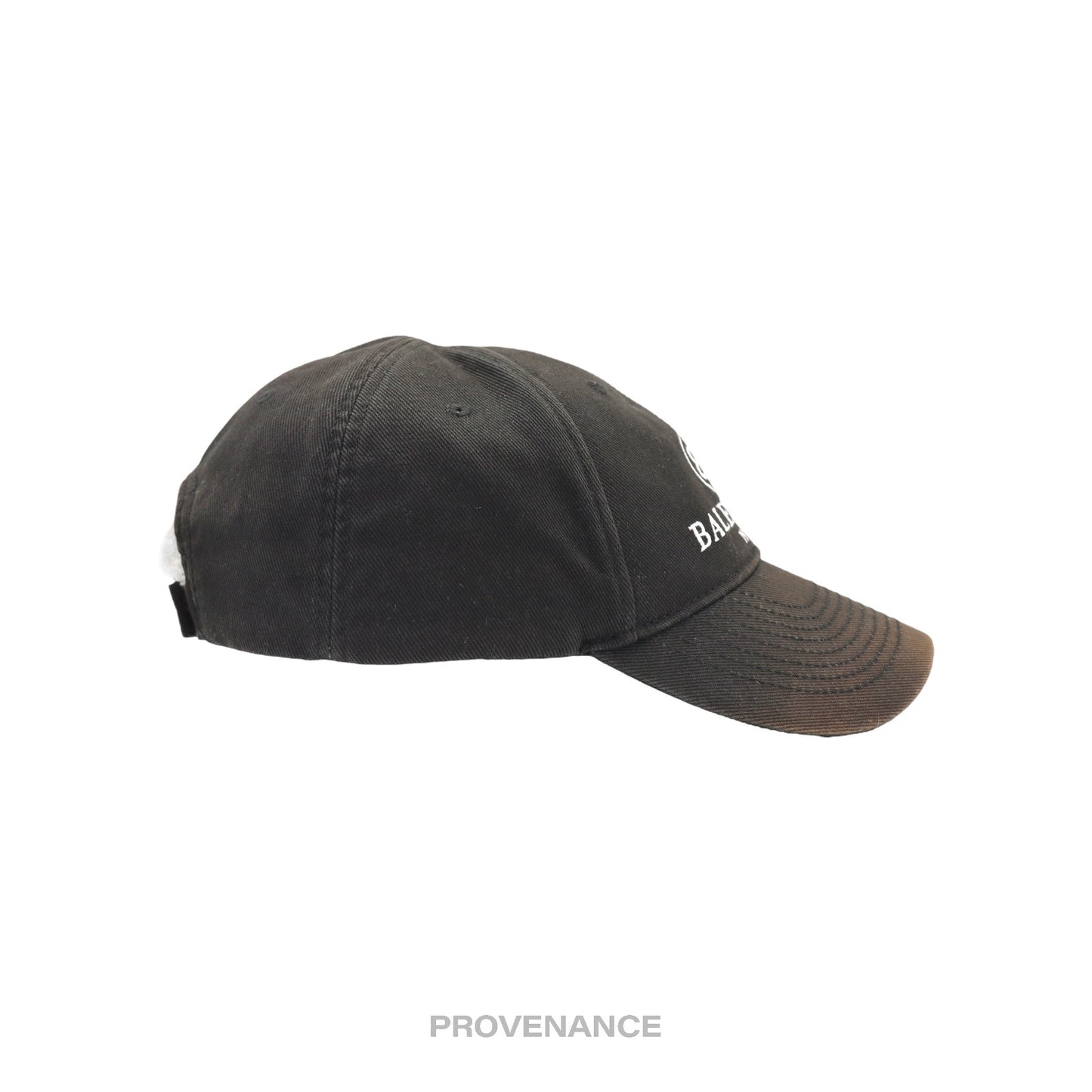 🔴 Balenciaga BB Mode Cap - Faded Black