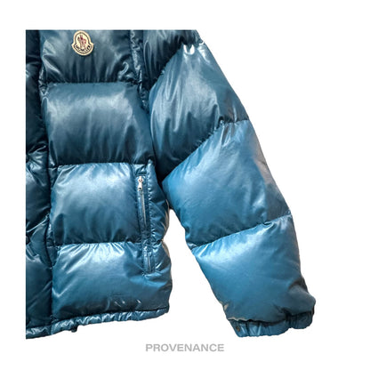 🔴 Moncler Convertible Puffer Down Jacket Coat Vest - Teal 2
