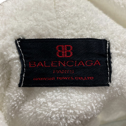 🔴 Balenciaga BB Robe - White French Terry