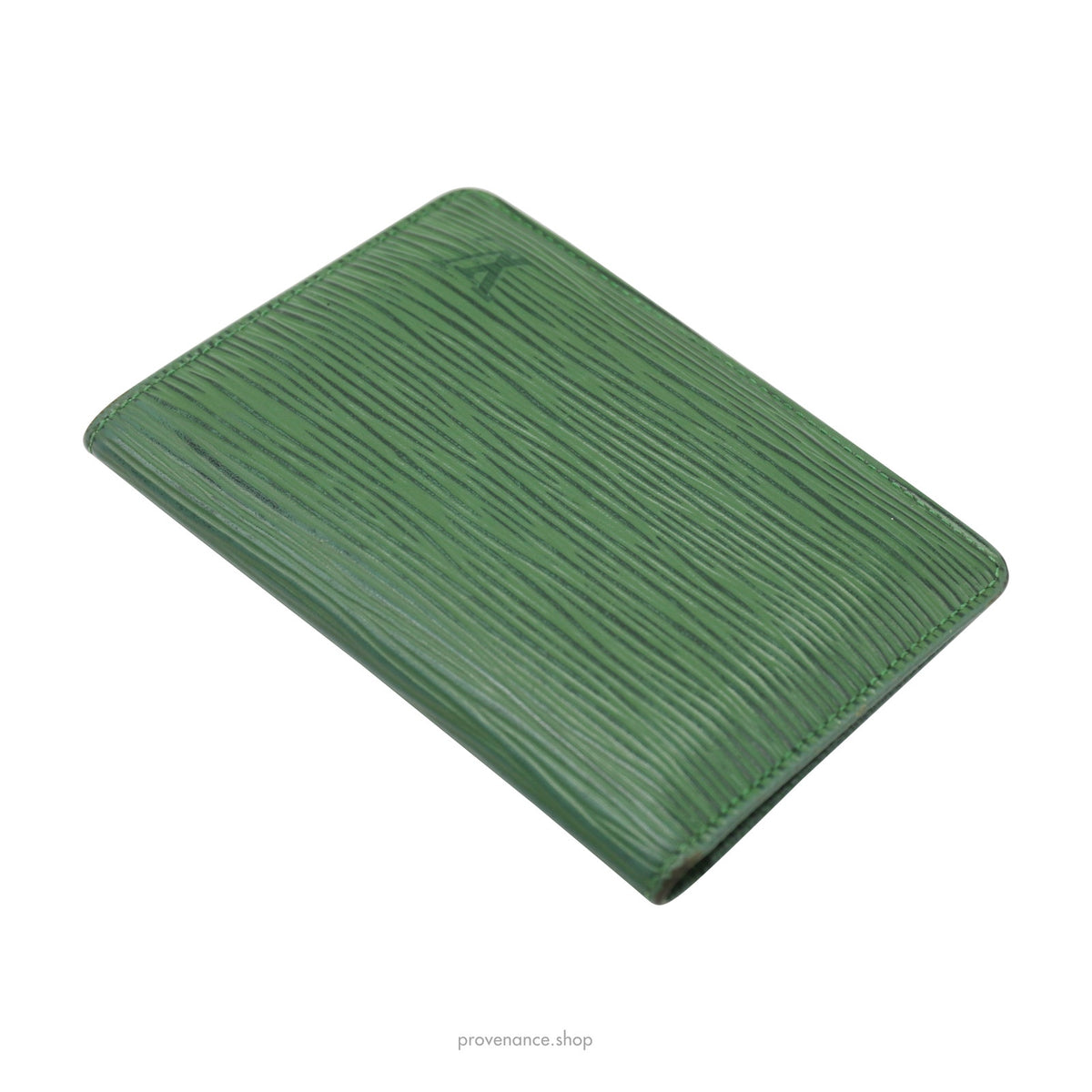 🔴 Louis Vuitton 2ID Wallet - Green Epi Leather