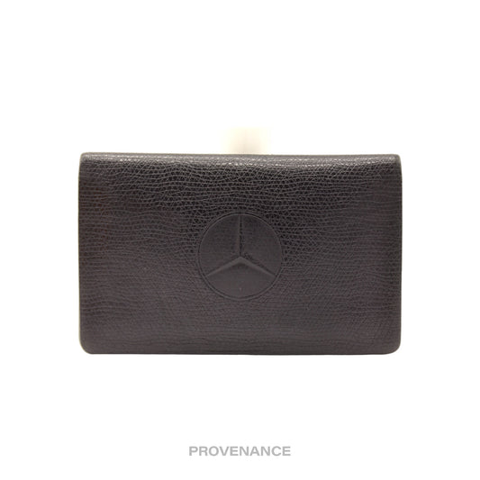 🔴 Mercedes-Benz West Germany Card Wallet - Black Leather