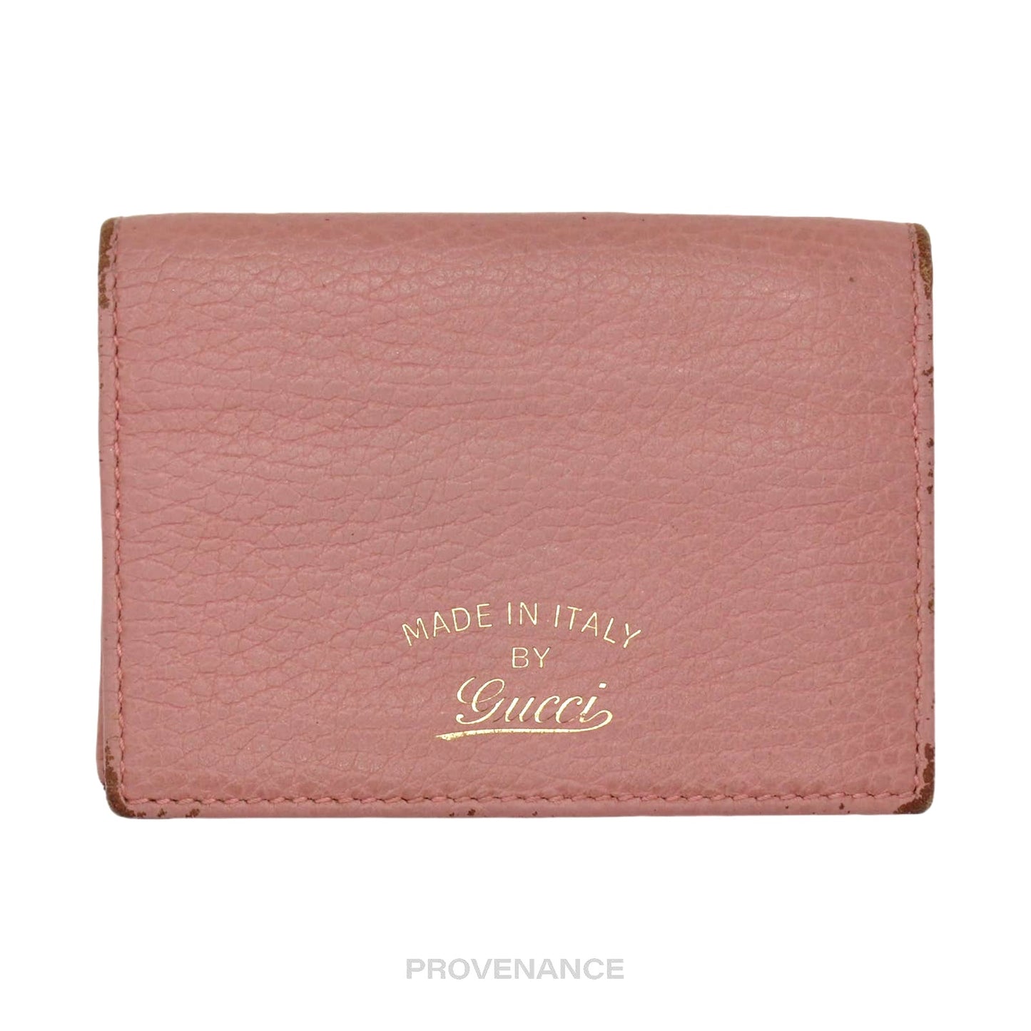 🔴 Gucci MII Pocket Organizer Wallet - Powder Pink