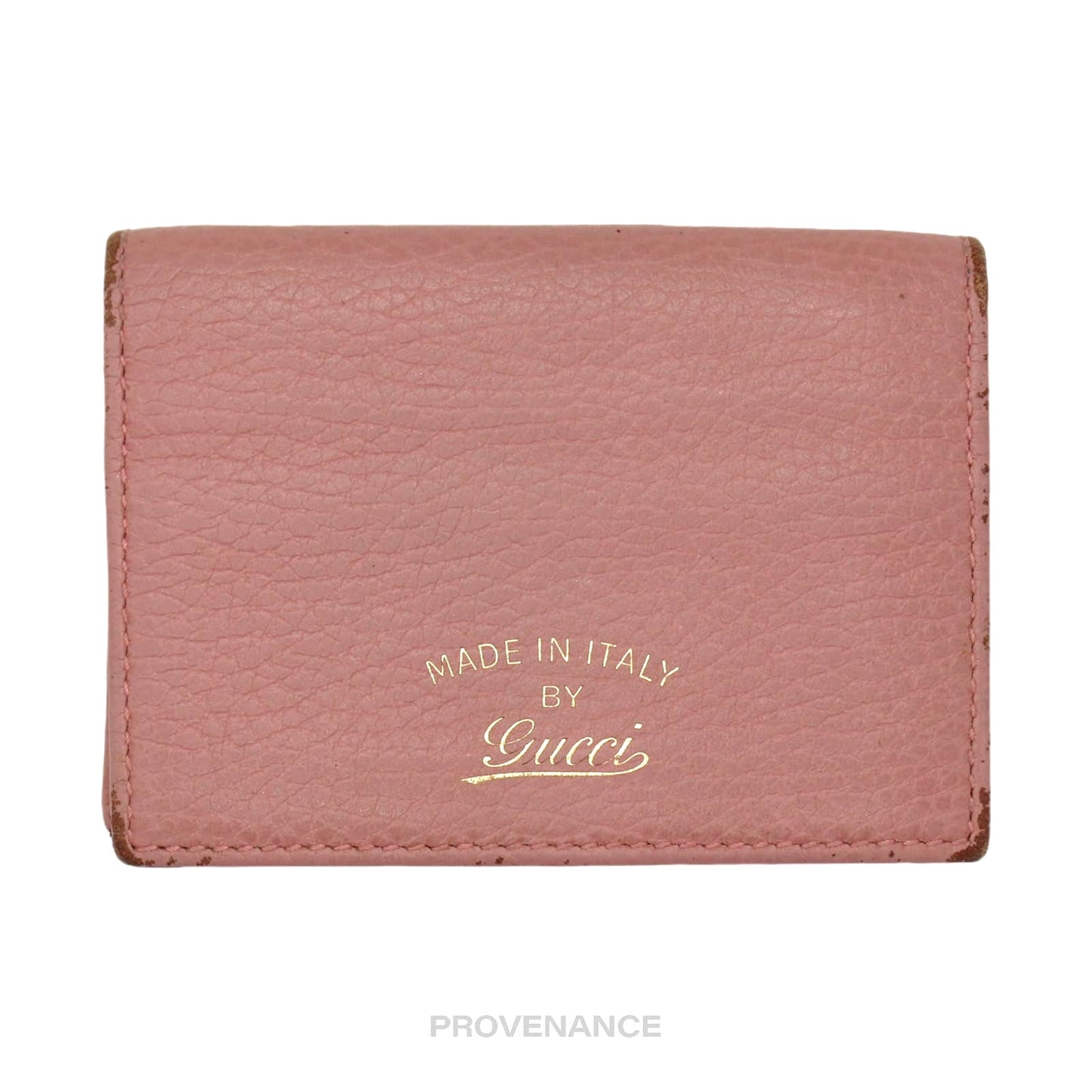 🔴 Gucci MII Pocket Organizer Wallet - Powder Pink