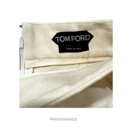 🔴 Tom Ford Silk Blend Skirt - Milk