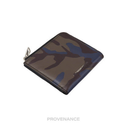 🔴 Alexander McQueen Zip Wallet - Camouflage Leather