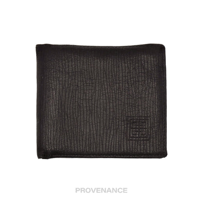 🔴 Givenchy Bifold Wallet - Black Leather