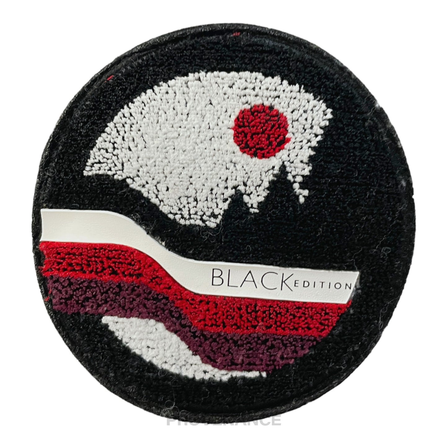 🔴 Canali Crewneck Patch Sweatshirt - Heather Grey