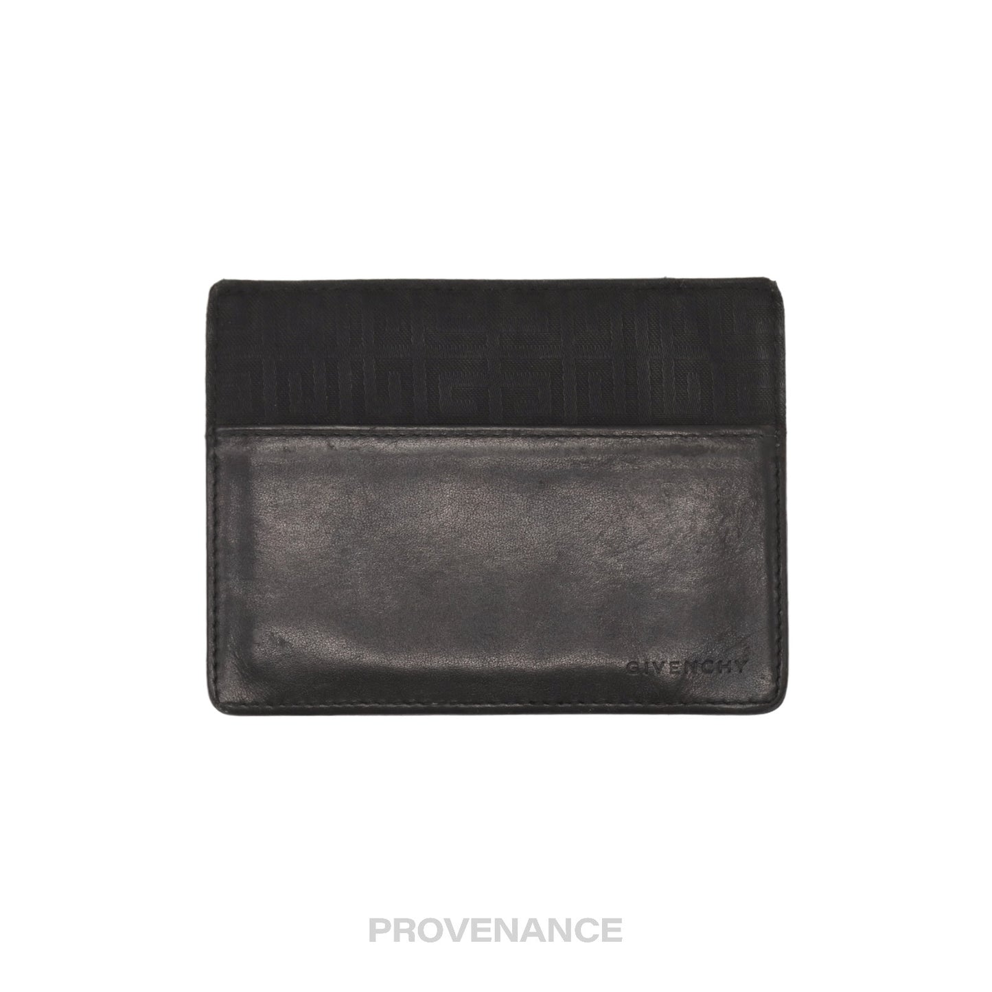 🔴 Givenchy Cardholder Wallet - Black  Leather