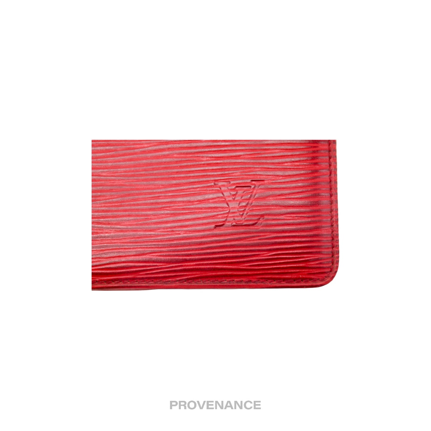 🔴 Louis Vuitton MALLETIER Marco Wallet - Red Epi Leather