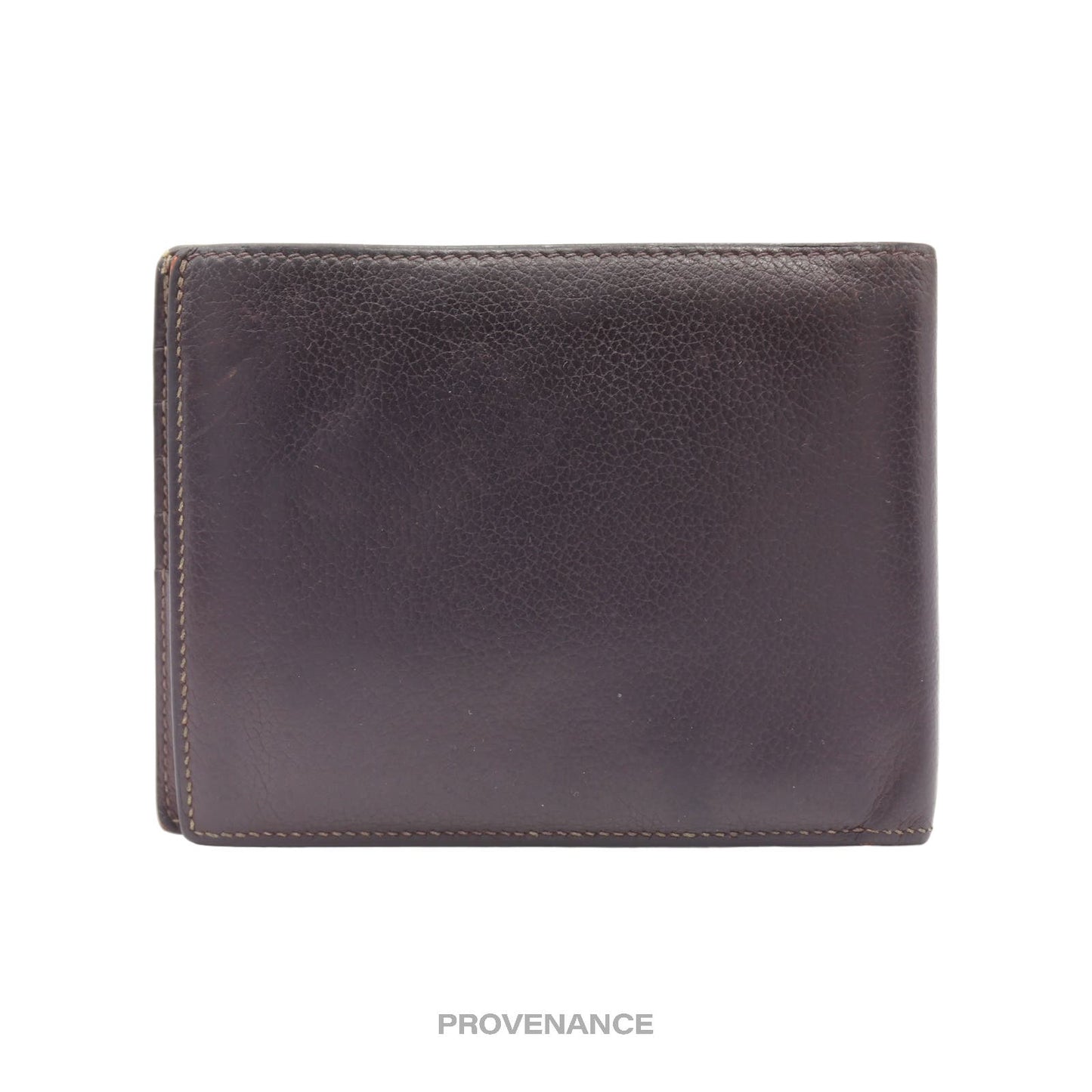 🔴 Hermès Bifold Wallet - Patchwork Leather