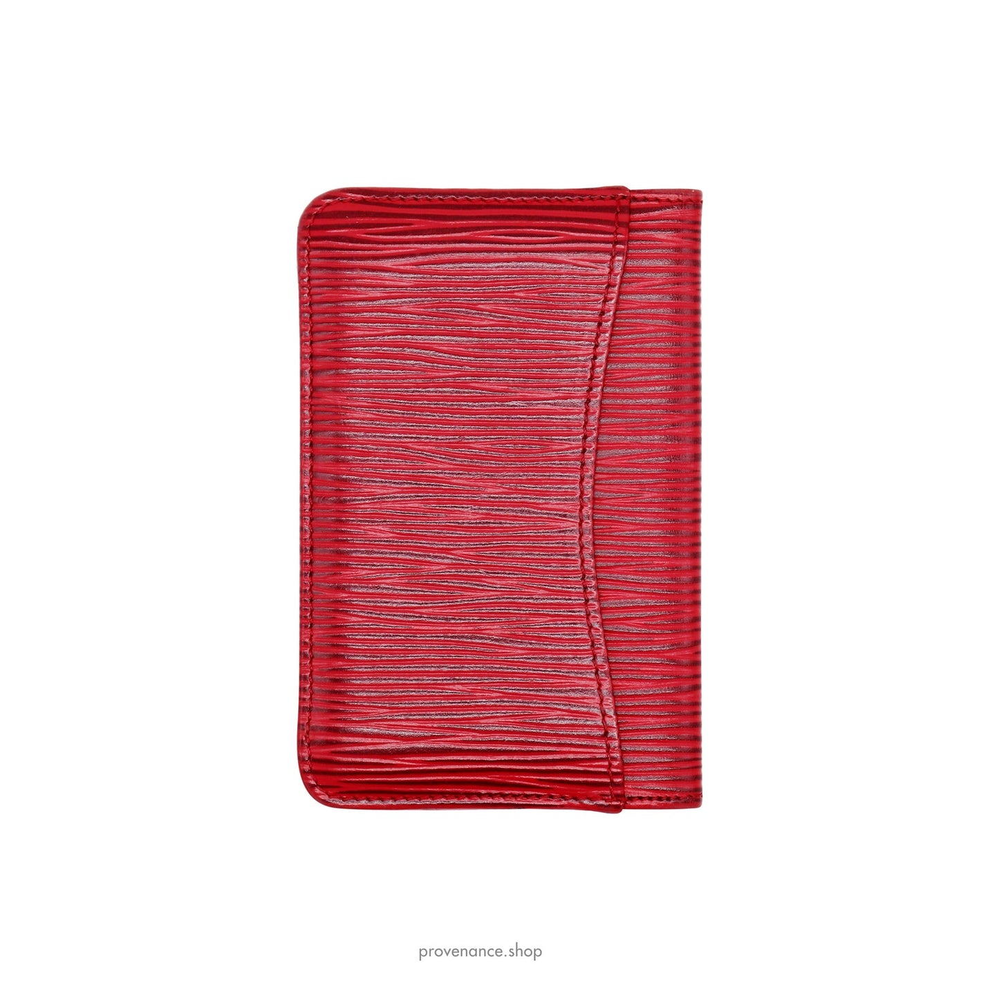 🔴 Louis Vuitton Pocket Organizer Wallet - Red Epi Leather