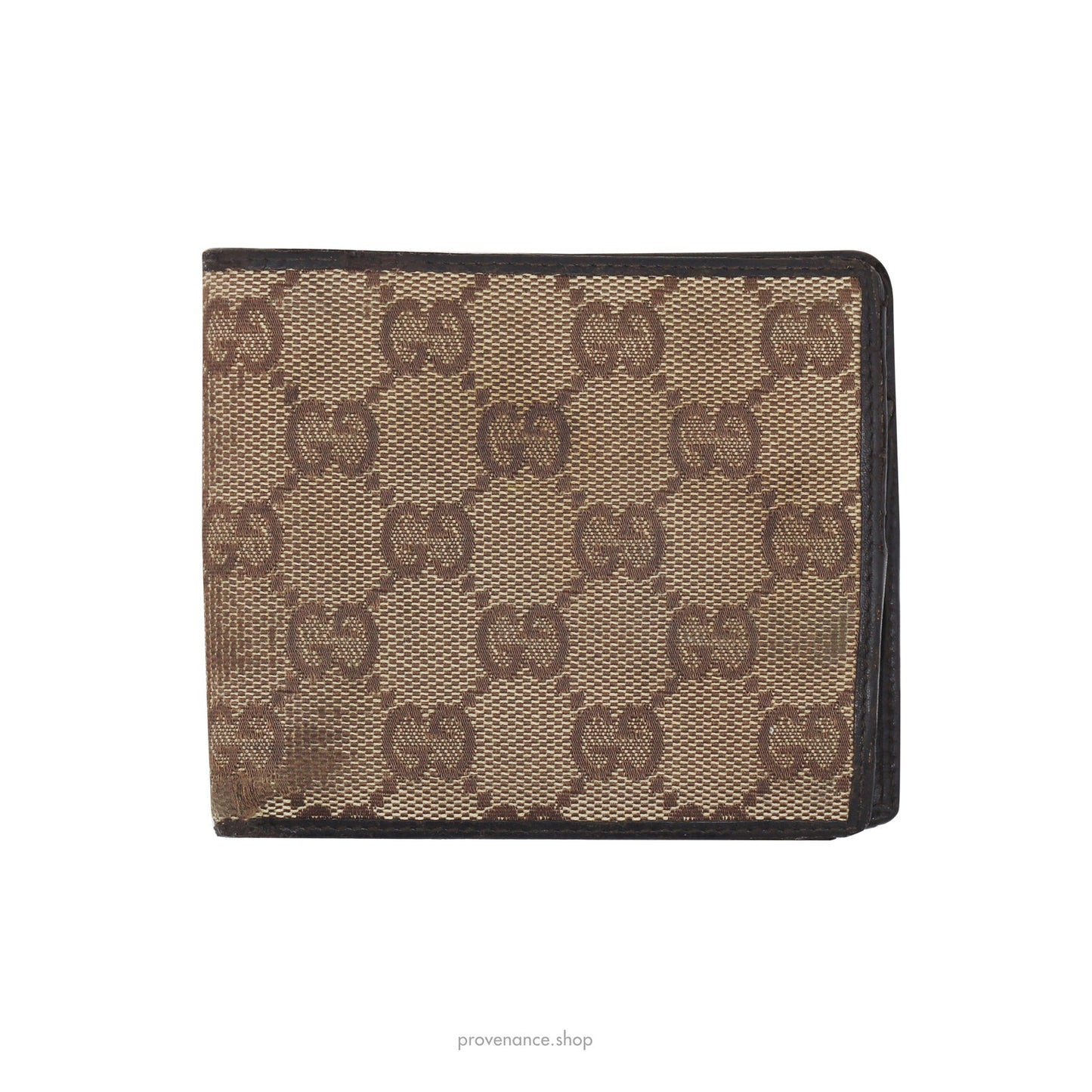 🔴 Gucci GG Canvas Bifold Wallet