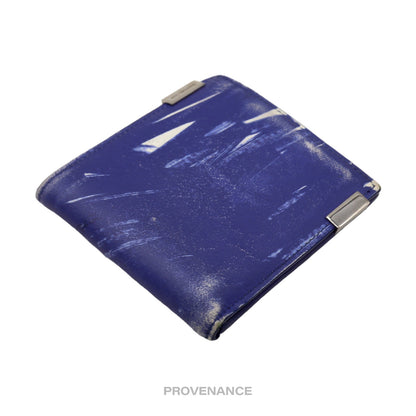 🔴 Balenciaga Wallet - Blue Abstract