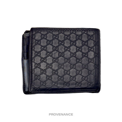 🔴 Gucci 6CC Bifold Wallet - Patchwork MicroGuccissima