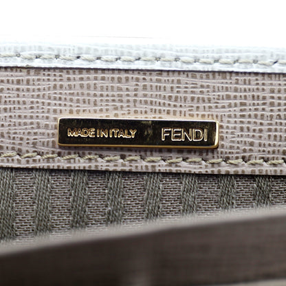 🔴 Fendi Long Wallet - Black Leather