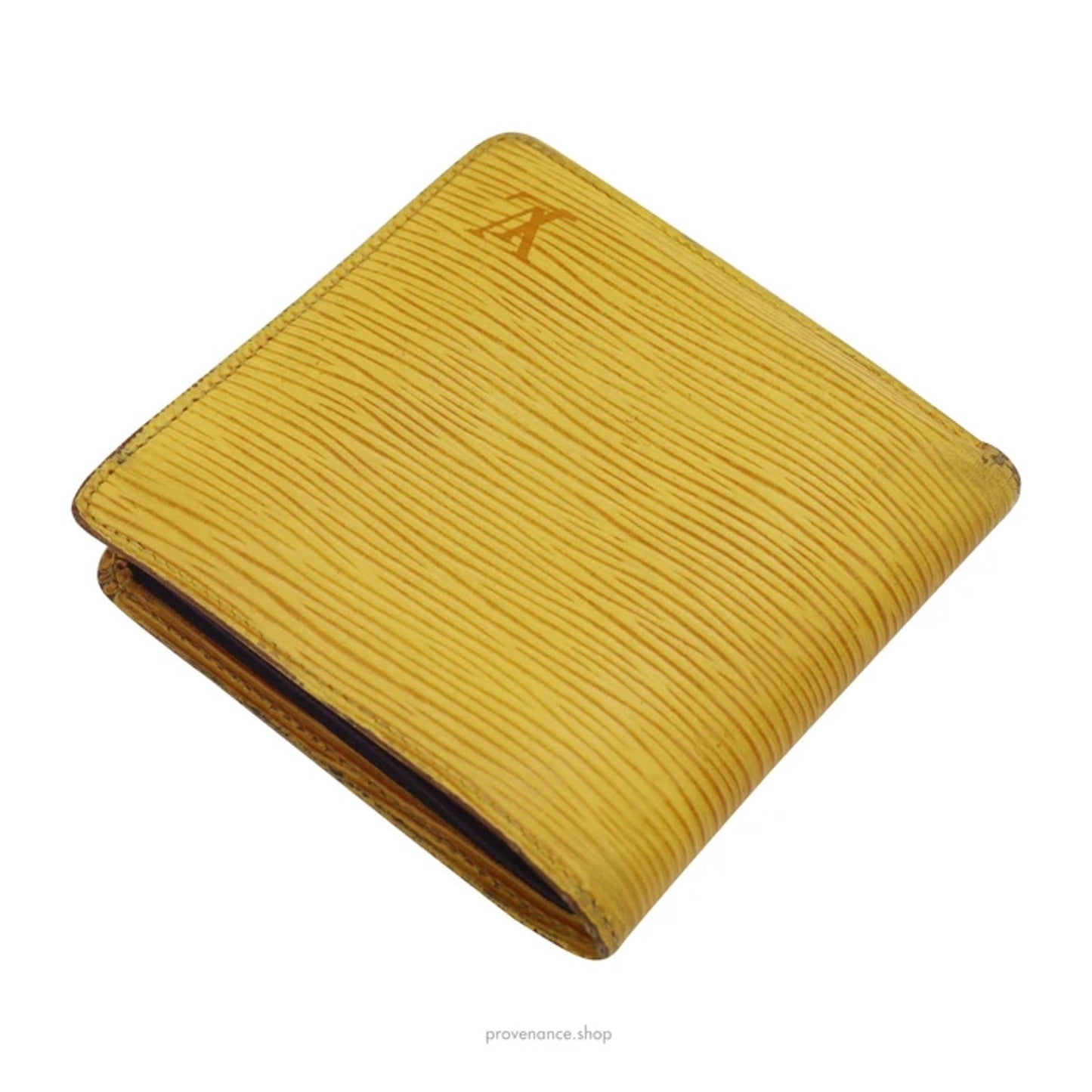 🔴 Louis Vuitton Marco Wallet - Tassil Yellow Epi Leather