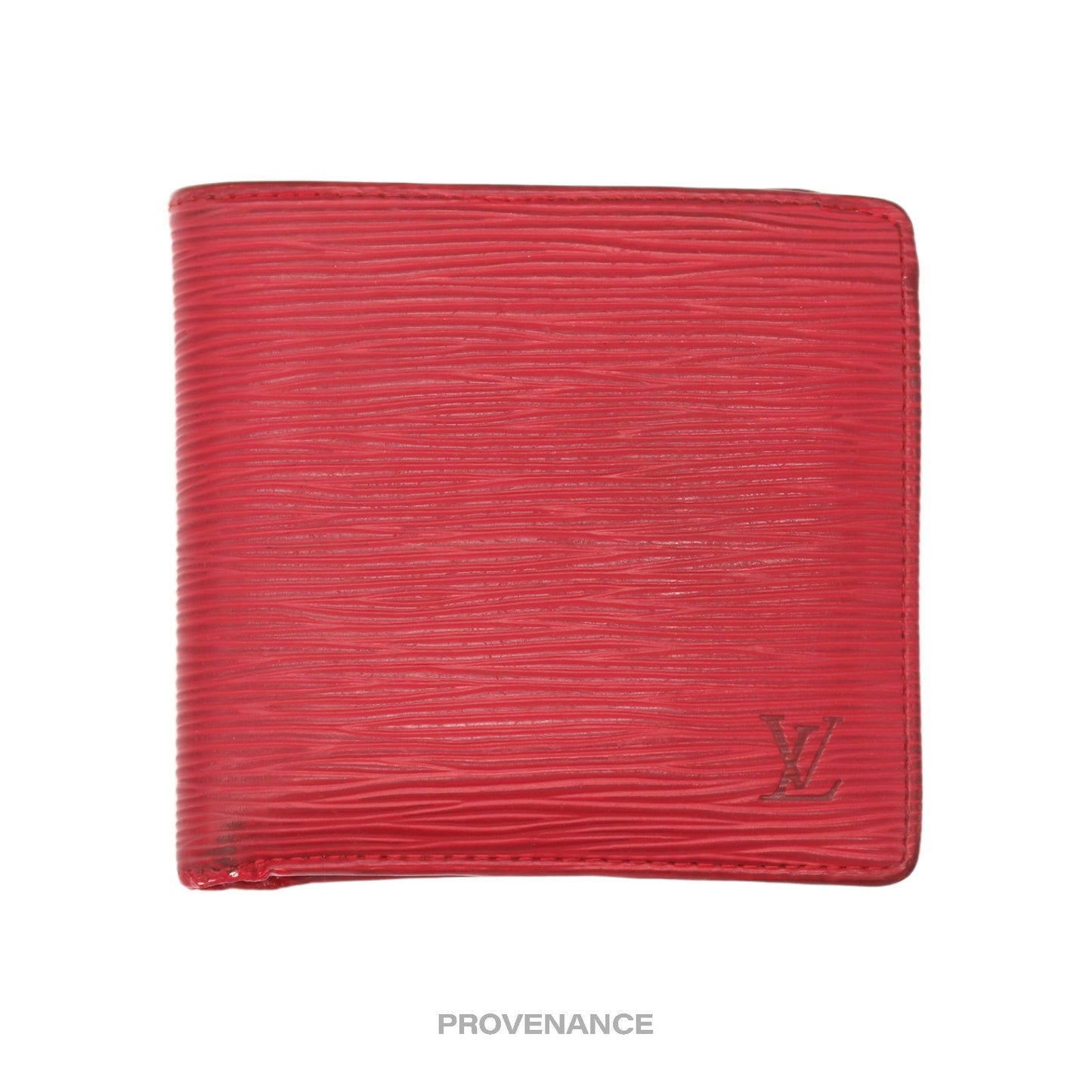 🔴 Louis Vuitton Marco Wallet - Red Epi Leather