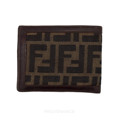 🔴 Fendi Bifold Wallet - FF Zucca