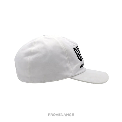 🔴 Gucci Campaign Hat Cap - White