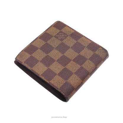 🔴 Louis Vuitton Centenaire Edition Marco Wallet - Damier Ebene