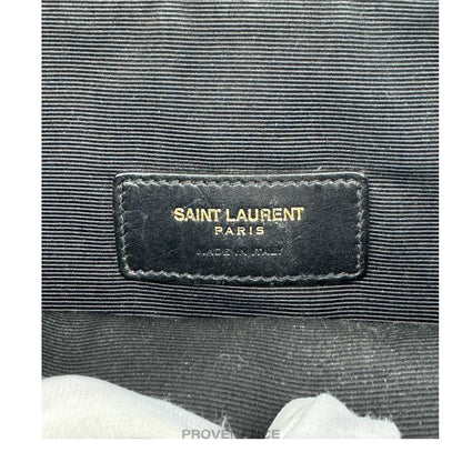 🔴 Saint Laurent Paris SLP Pochette Jour Bag - Monogram