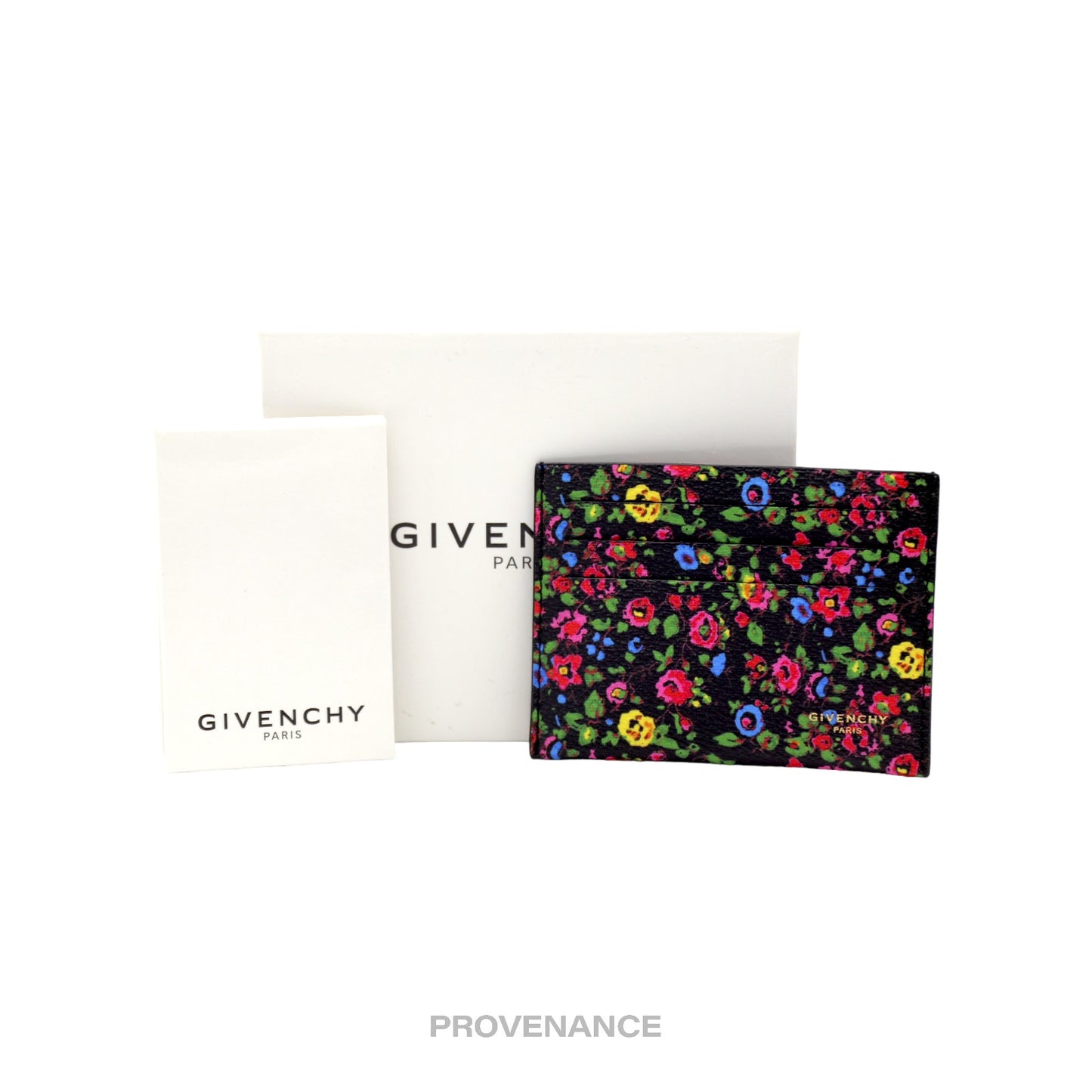 🔴 Givenchy 6CC Card Holder Wallet - Floral