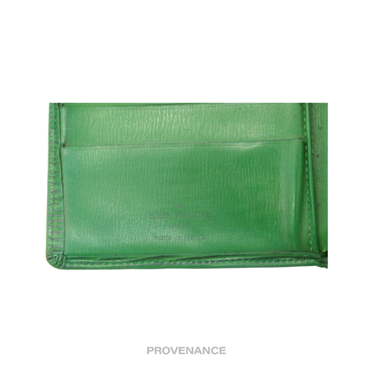 🔴 Louis Vuitton Marco Wallet - Borneo Green Epi Leather