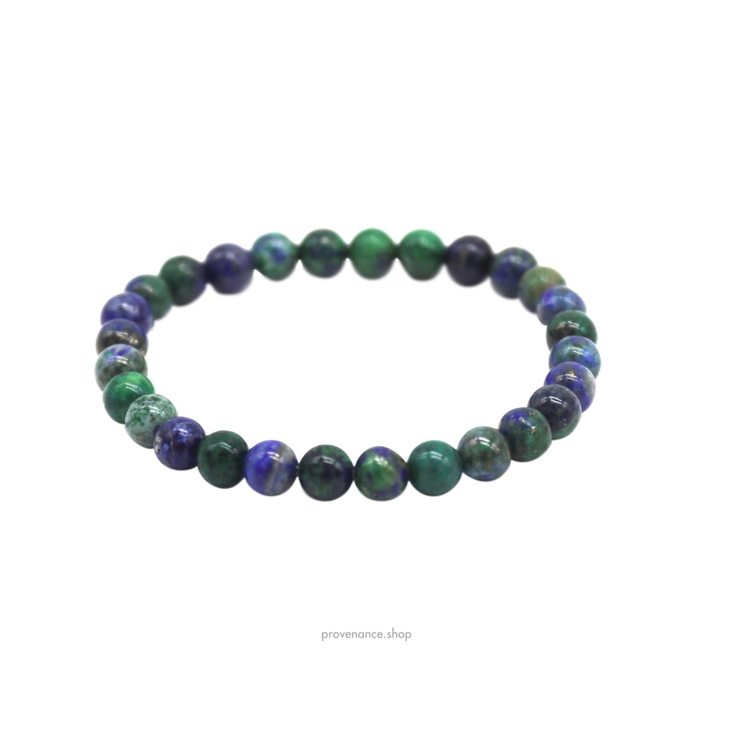 🔴 Bracelet - Lapis Chrysocolla 6mm.