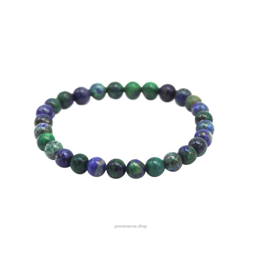 🔴 Bracelet - Lapis Chrysocolla 6mm.