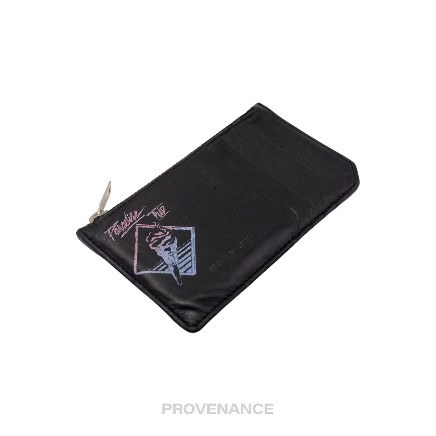 🔴 Saint Laurent Paris SLP Fragment Card Wallet - Paradise Trip