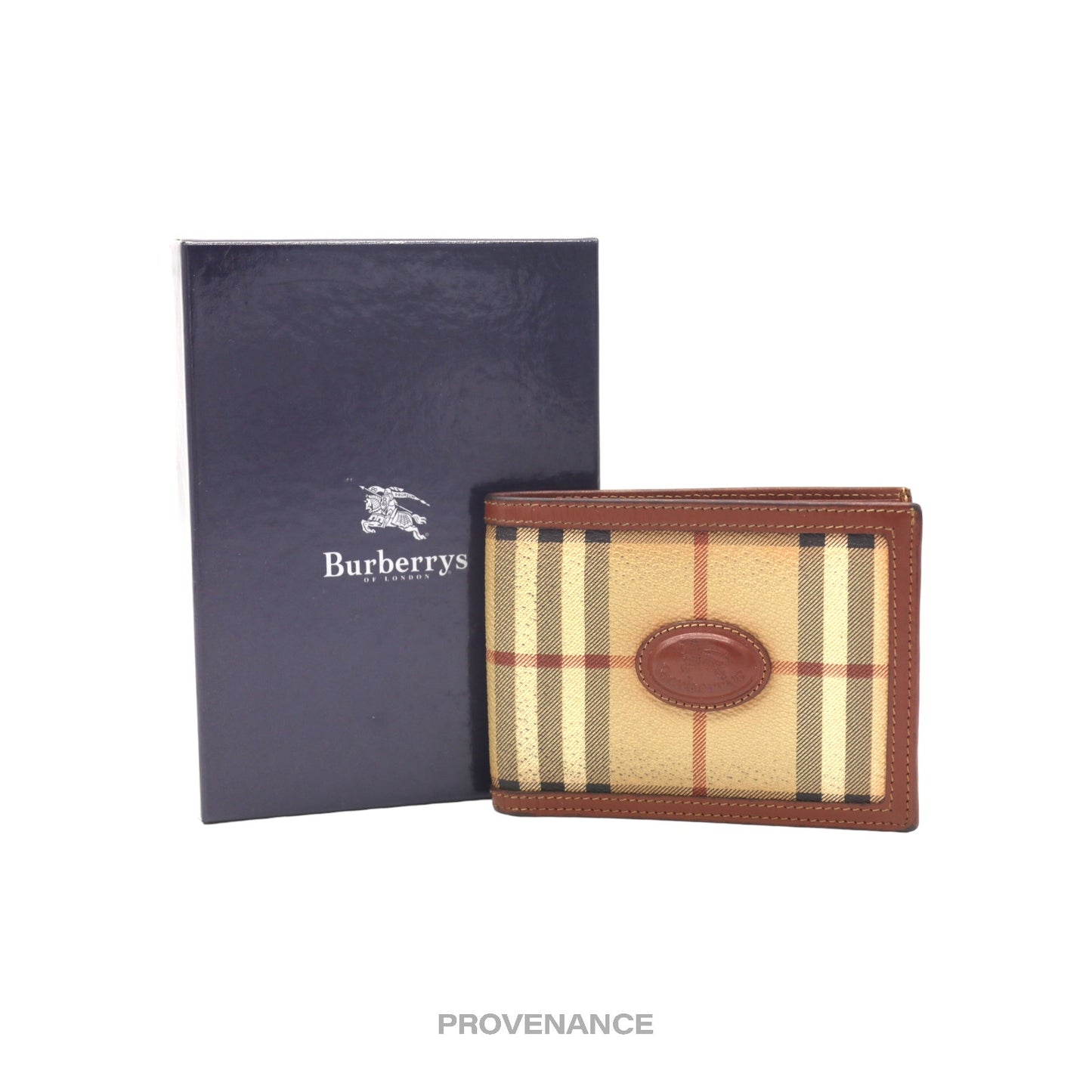 🔴 Burberry Bifold Wallet - Nova Check