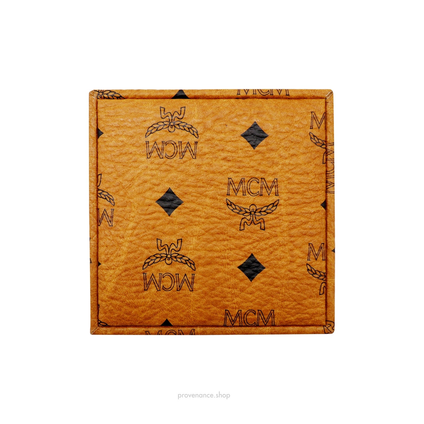 🔴 MCM Jewelry Box - Cognac Visetos