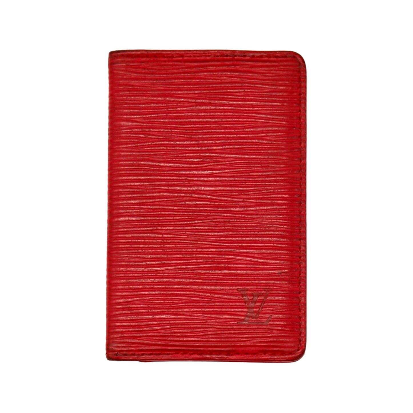 🔴 Louis Vuitton Pocket Organizer Wallet - Red Epi Leather