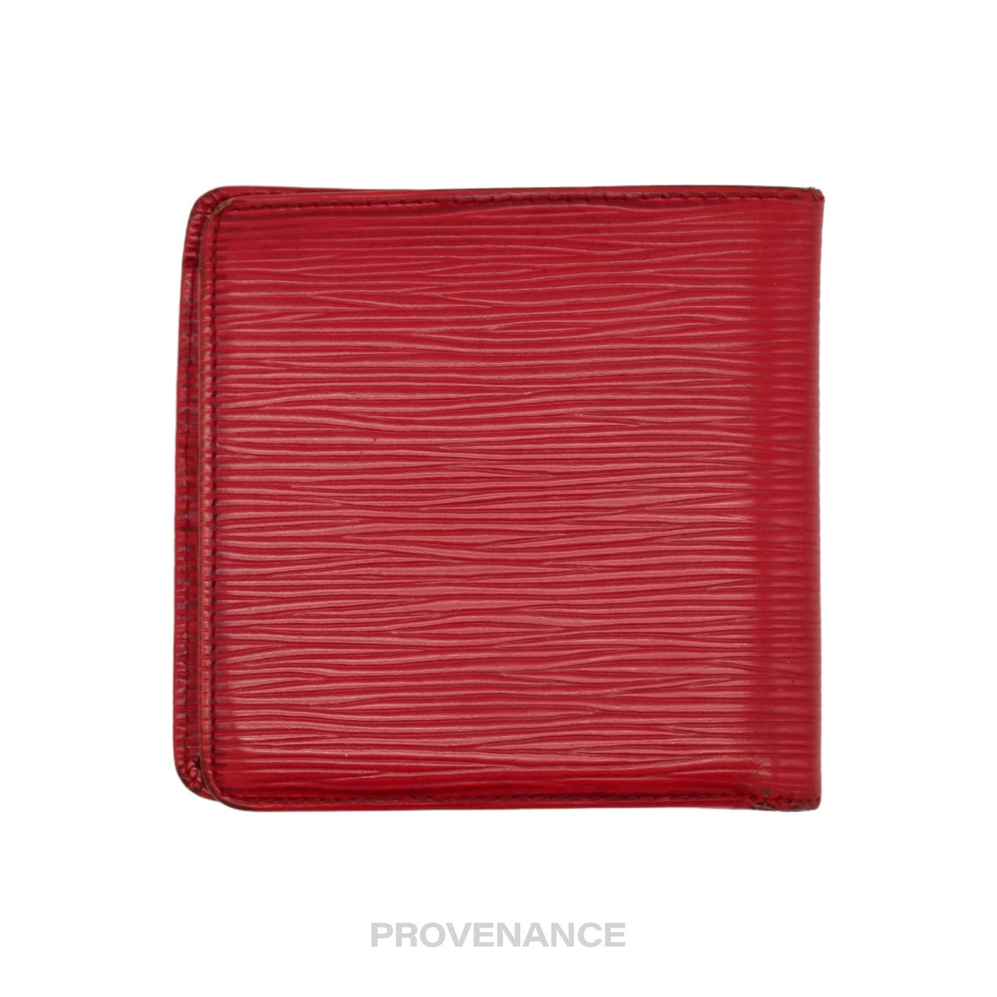 🔴 Louis Vuitton Marco Wallet in Red Epi Marco Malletier