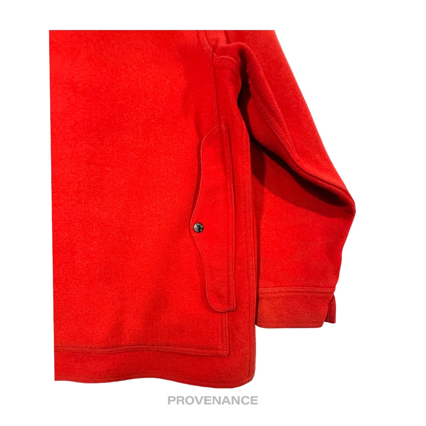 🔴  Filson Mackinaw Wool Cruiser Jacket - Scarlet Red 42 M