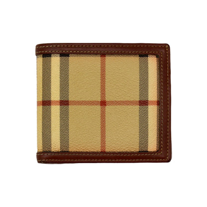 🔴 Burberry Bifold Wallet - Nova Check Brown